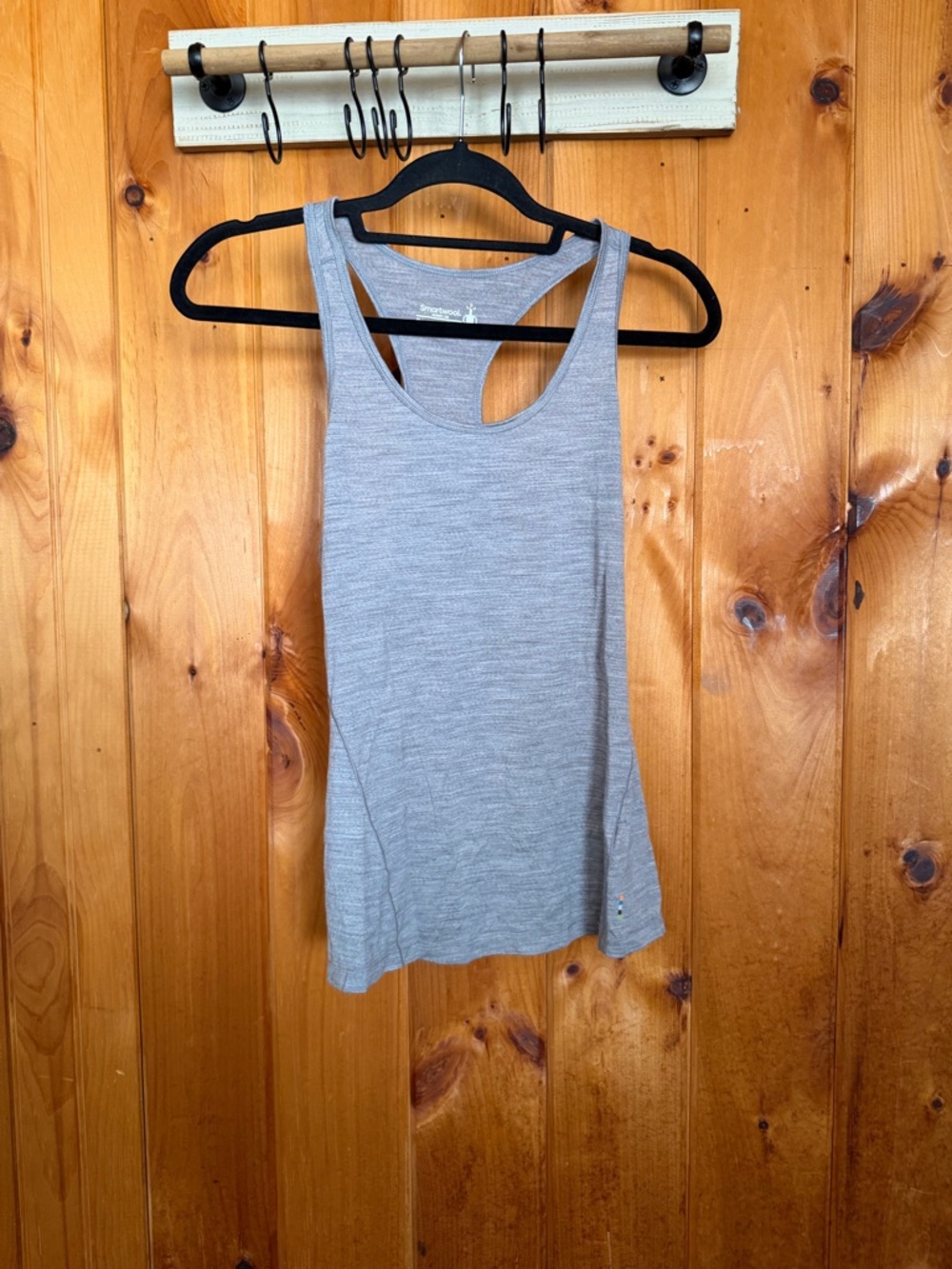 Smartwool Gray Racerback Merino Blend Tank Top - Women